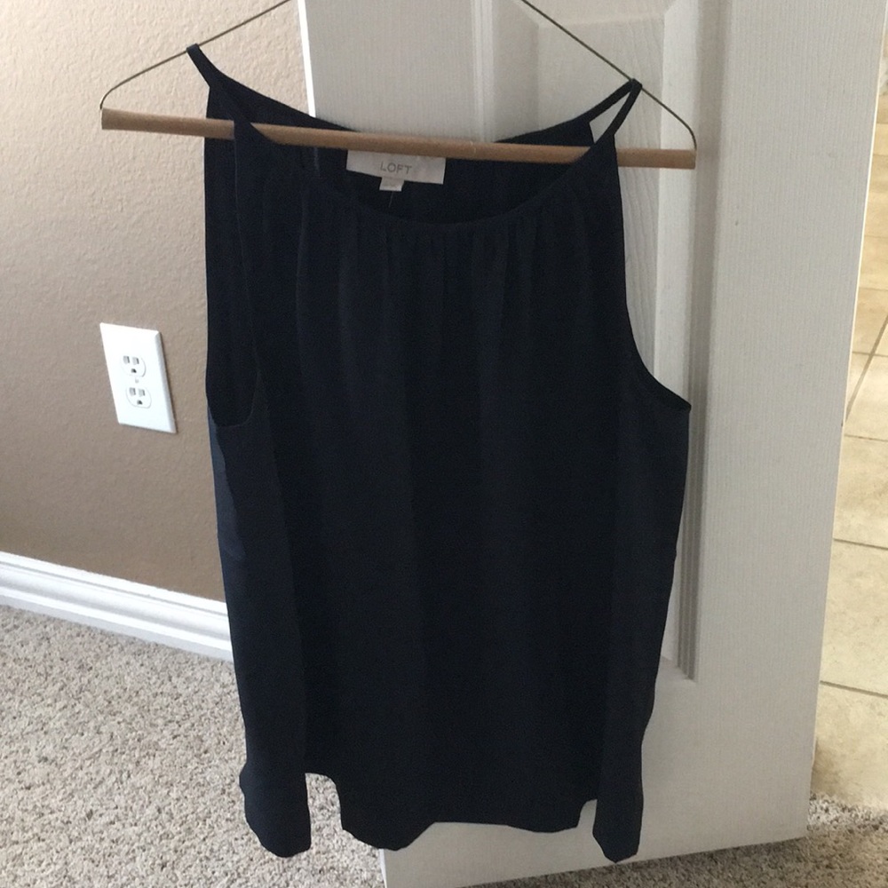 Loft Black Cami - Size medium - NWT